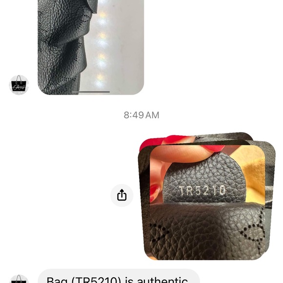 🌸🌸Excellent Condition Louis Vuitton Scala Pouch bag Mahina Leather Mini🌸 - Picture 14 of 14